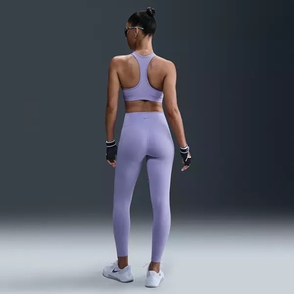 NIKE One — High Waisted 7/8 Leggings w/ Pockets SMALL Lilac Purple - NWT - Picture 11 of 14
